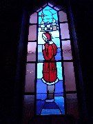 Stained Glass Window; St Matthews Episcopal Church; Fairbanks AK
